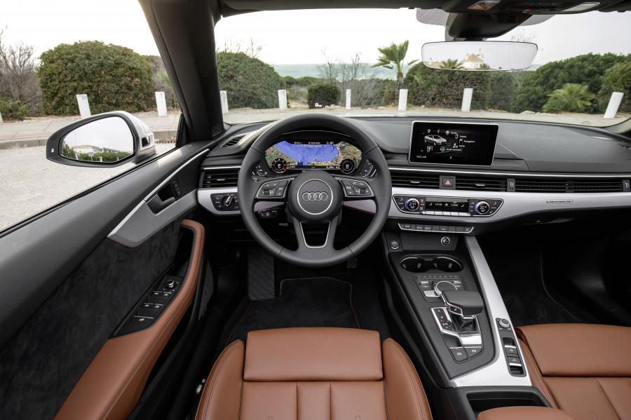 Торпедо Audi A5 Cabriolet 2.0 TDI Quattro S-Line 2017 года  (WW) (фото 25 из 76)